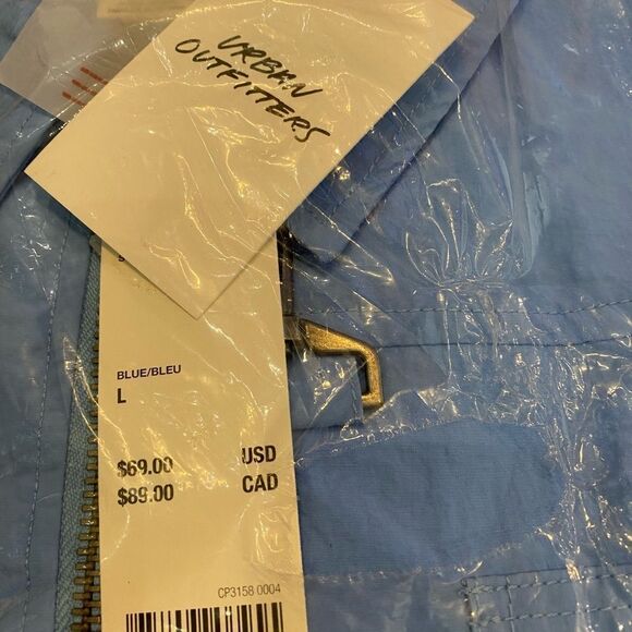 NEW BDG Urban Outfitters UO Ellie Shrunken Utility Coat Jacket M L - Picture 4 of 4